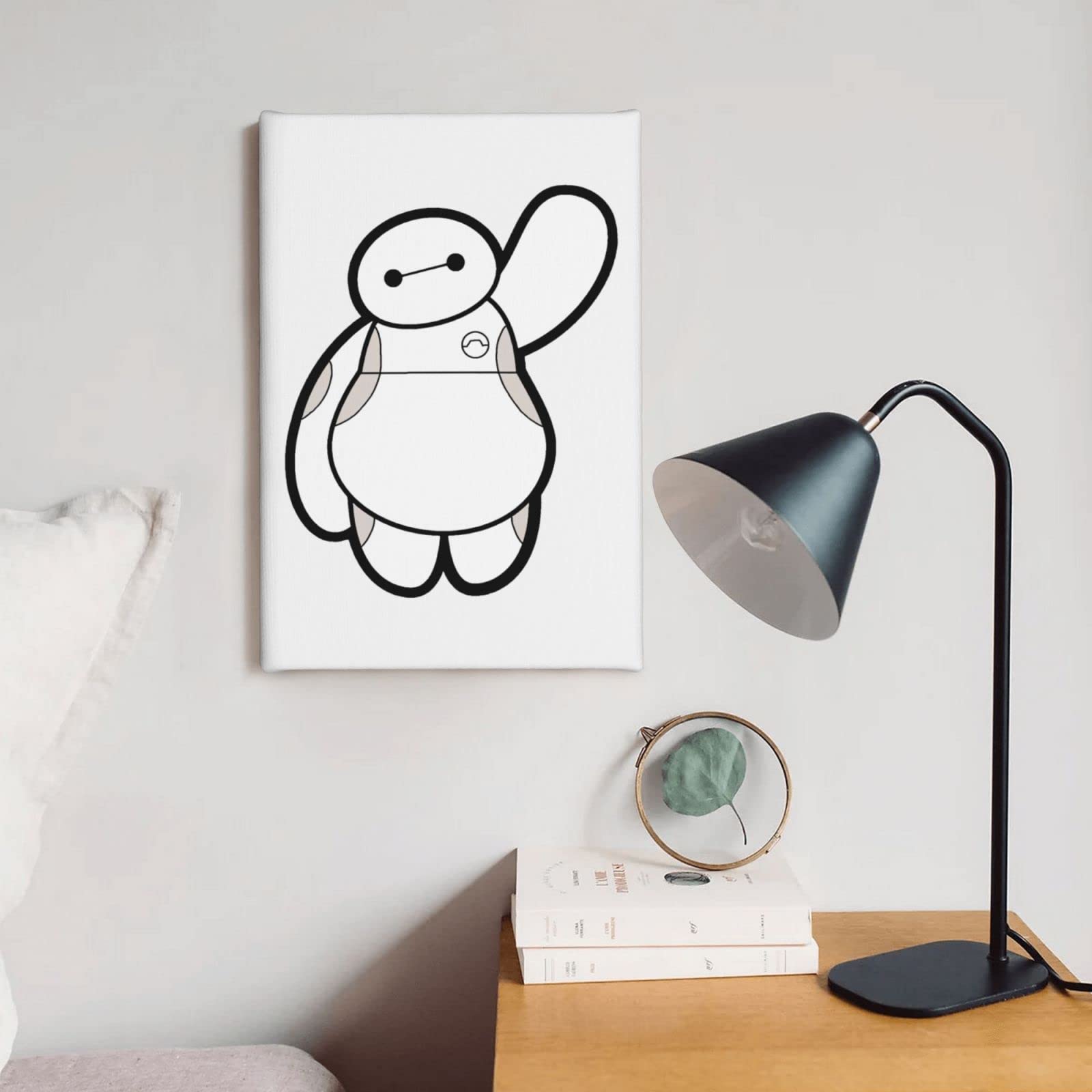 Amazon.co.jp: フレーム無し絵画 ベイマックス アートパネル 装飾画